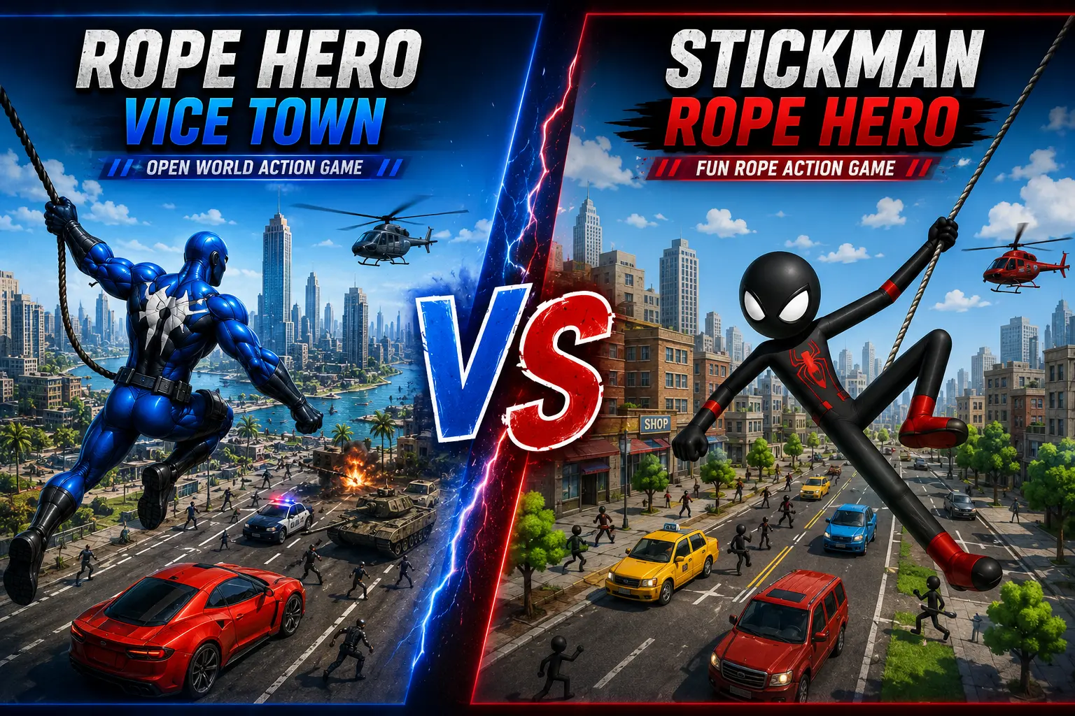 Rhp hero vs stickman